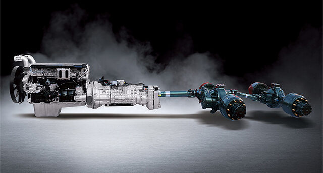Truck drivetrain