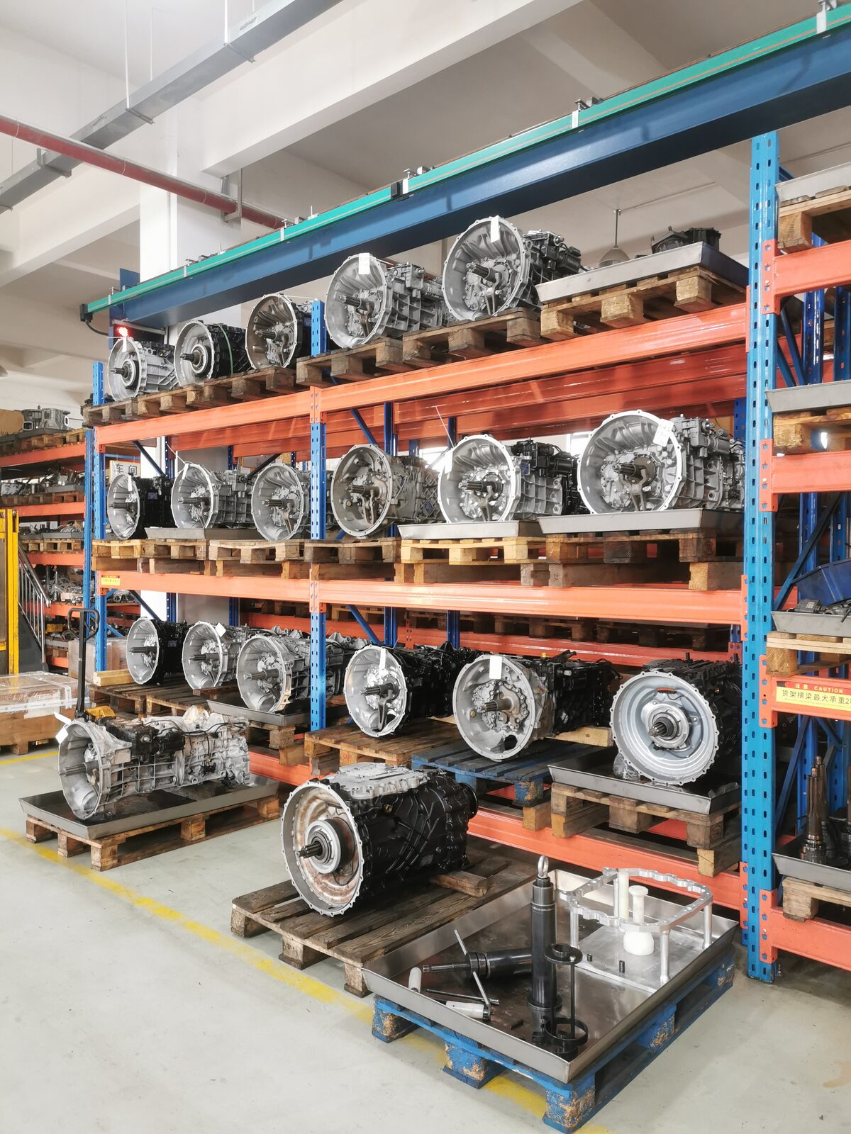 FAST gearboxes on racks