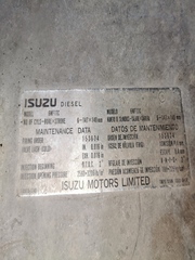 ISUZU 6WF1TC